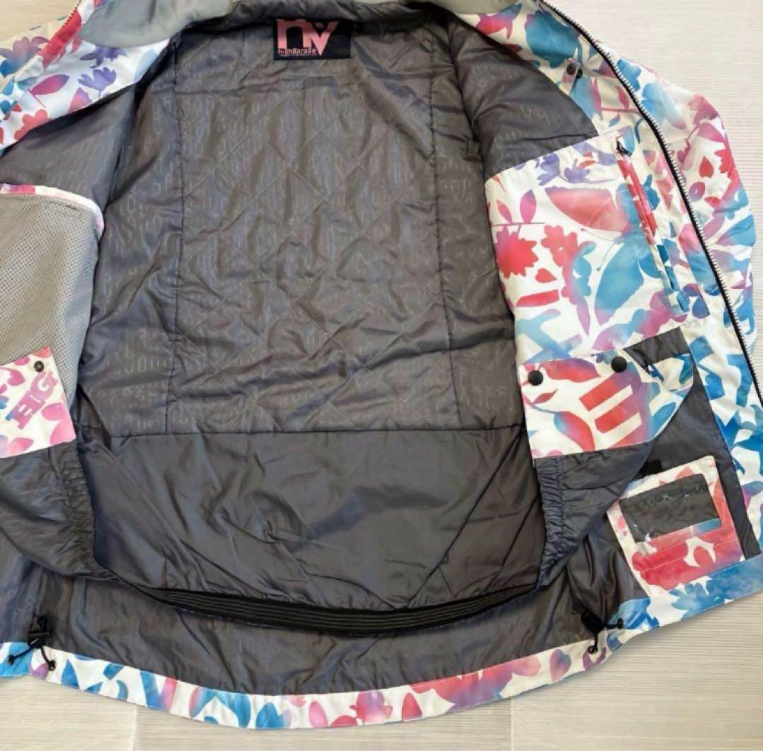 送料無料 新品 HIGH GARAGE レディーススノボウェアL HGIMAGE