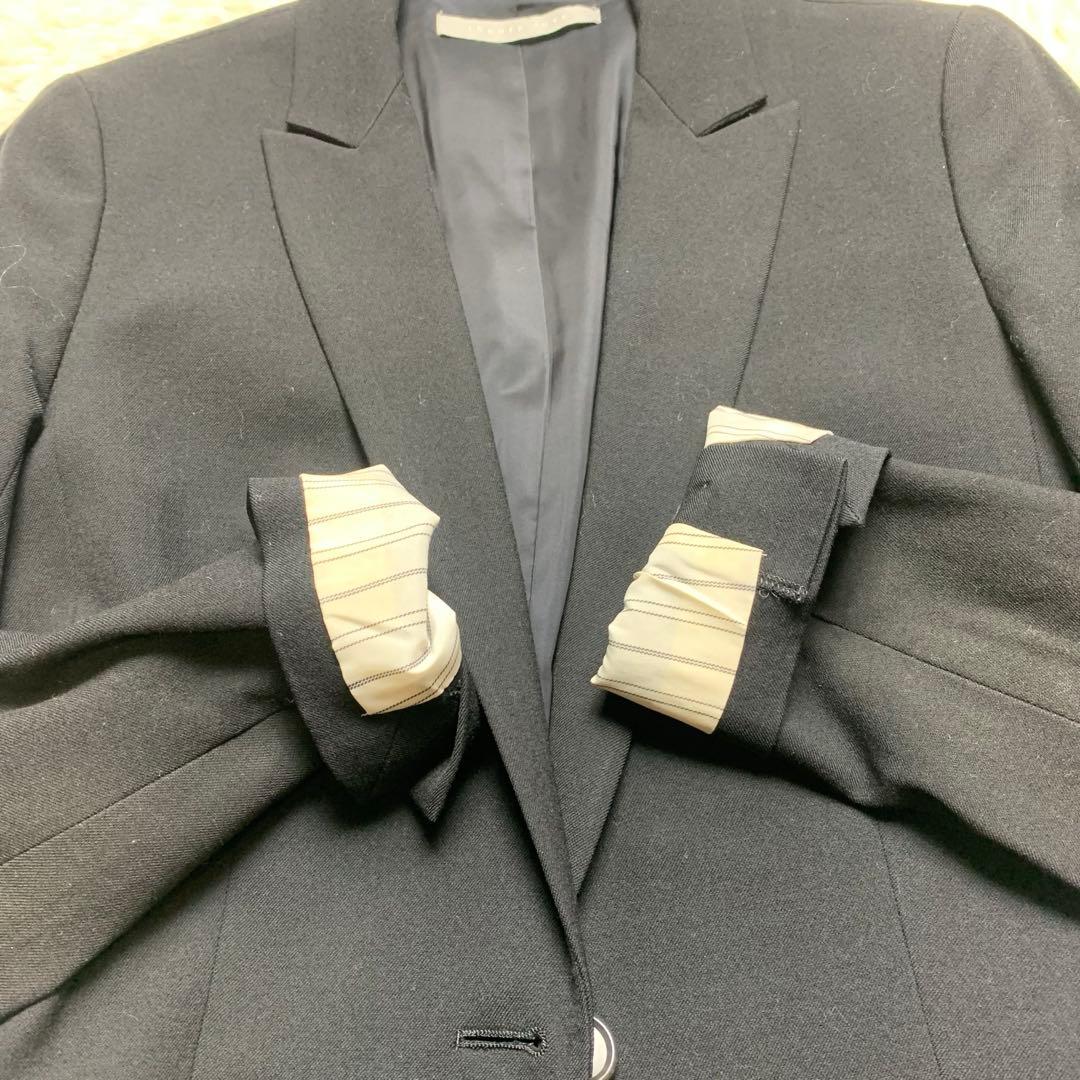 セオリーリュクス パンツスーツ ビジネススーツ Mサイズ 38 黒