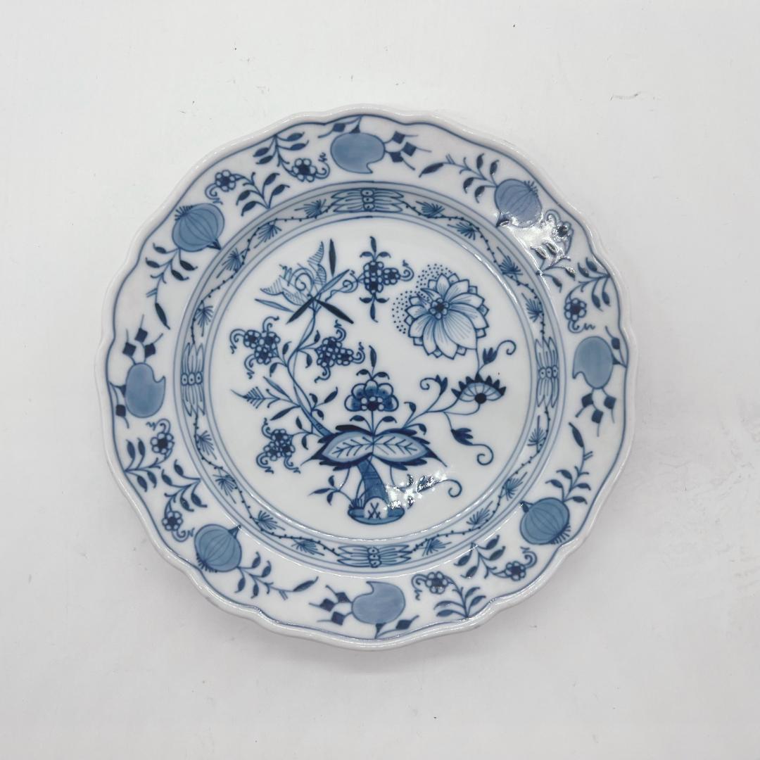 【MEISSEN】マイセン　ブルーオニオン　プレート5枚セット