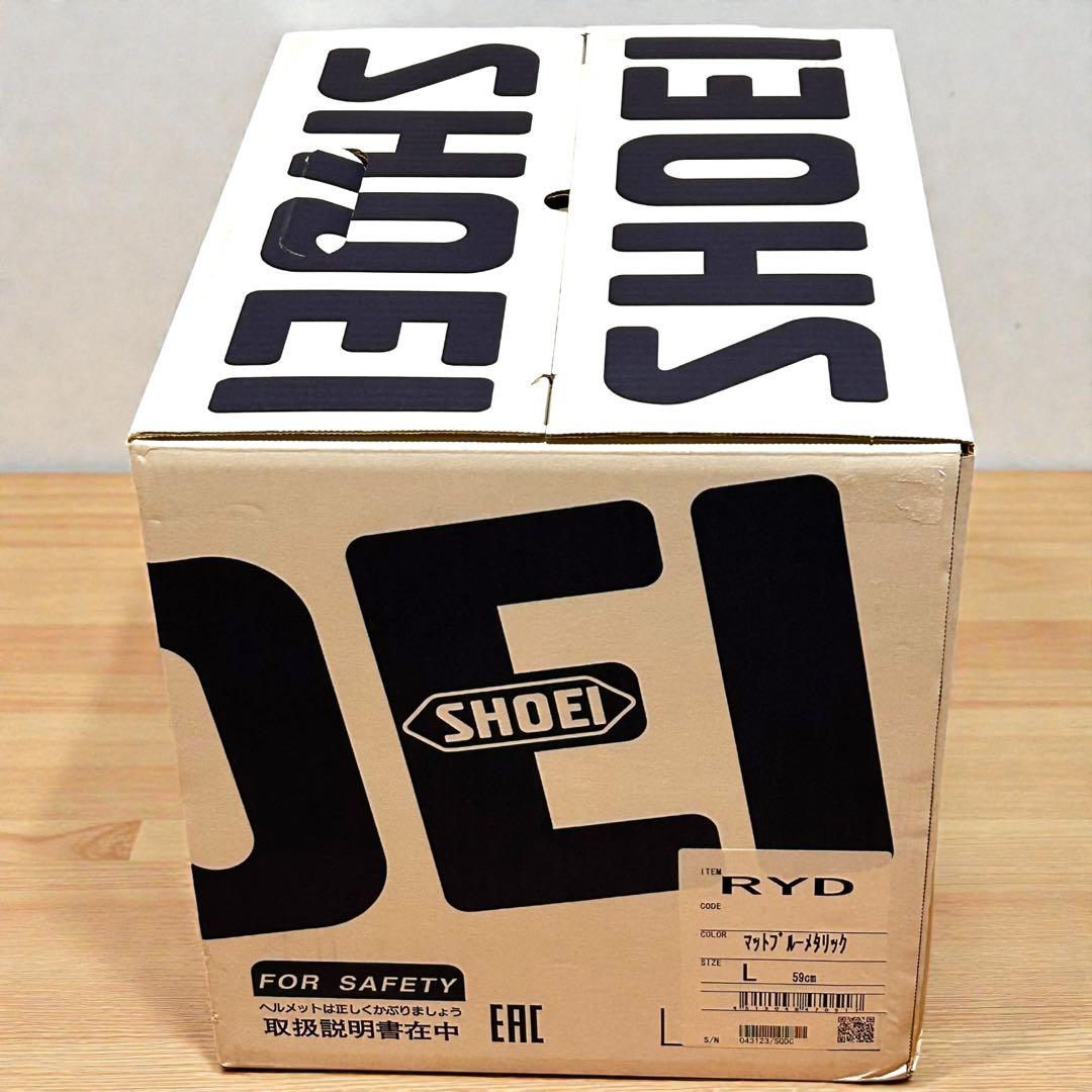 廃盤品❣️ほぼ未使用✨SHOEI RYD Lサイズ ヘルメット 2018年モデル