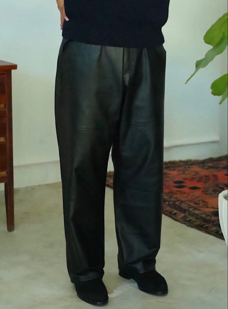 Cale (カル) Lambs Leather Pants size 4