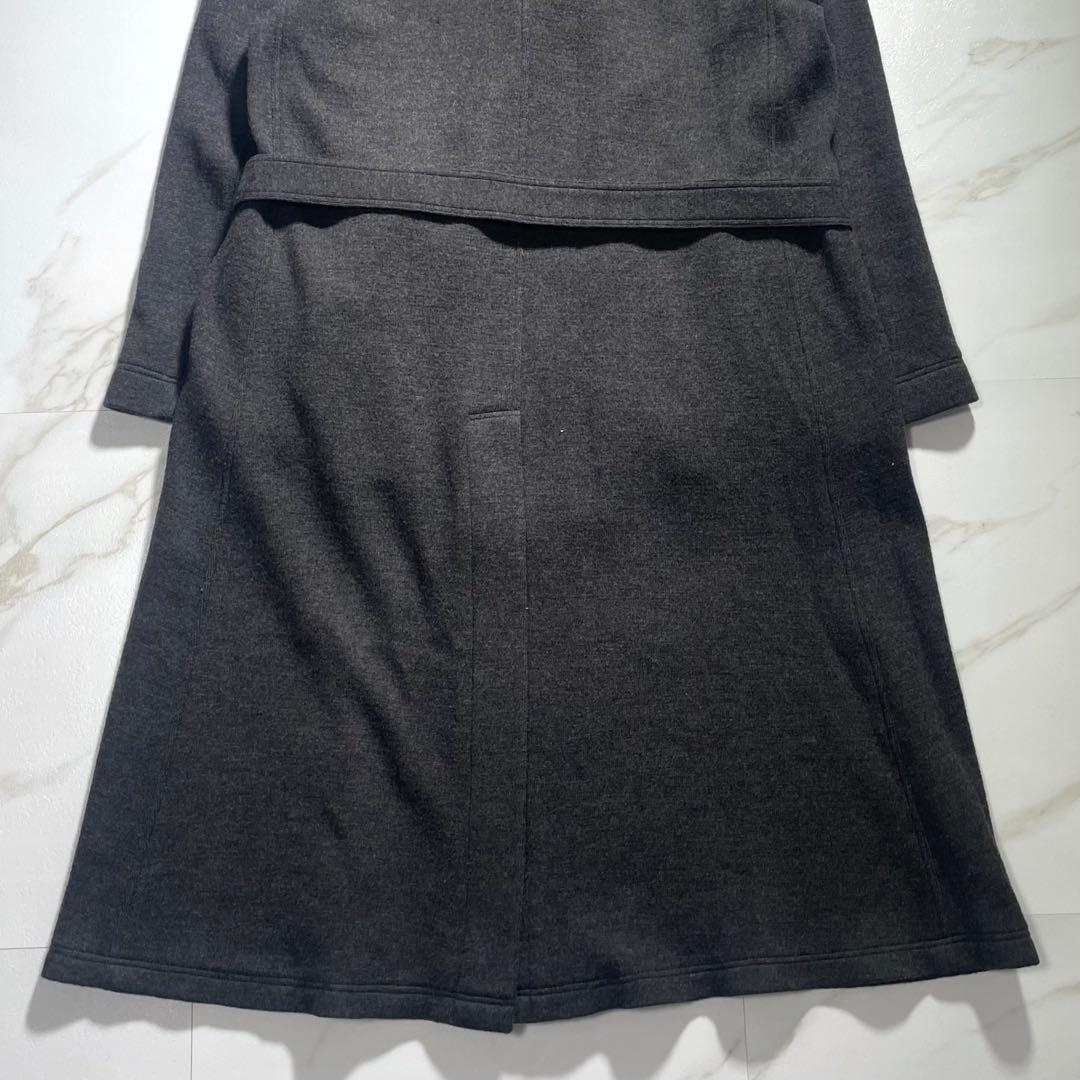 【極美品,着丈120cm】フェンディ トレンチコート ズッカバックル パール