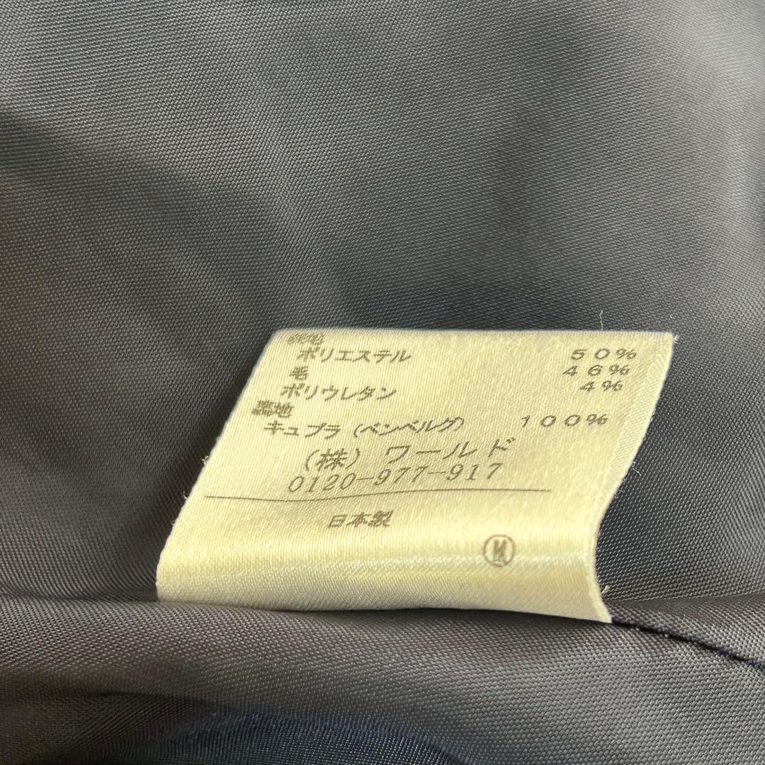 m6275【美品 アンタイトル】ビジネス パンツスーツ 上下 XL-2XL 黒