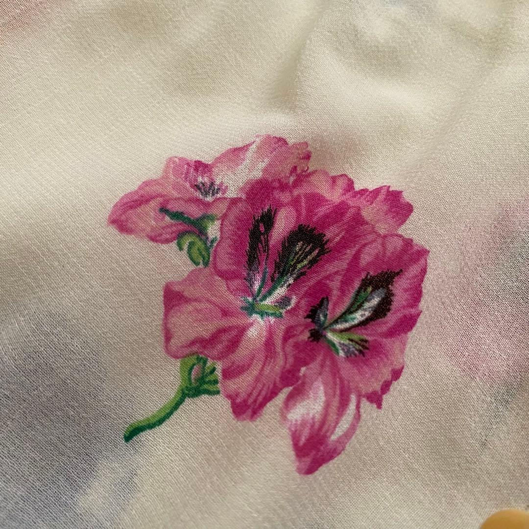 未使用品 KENZO 花柄 フランス製 シャツ ブラウス エルカ OLD