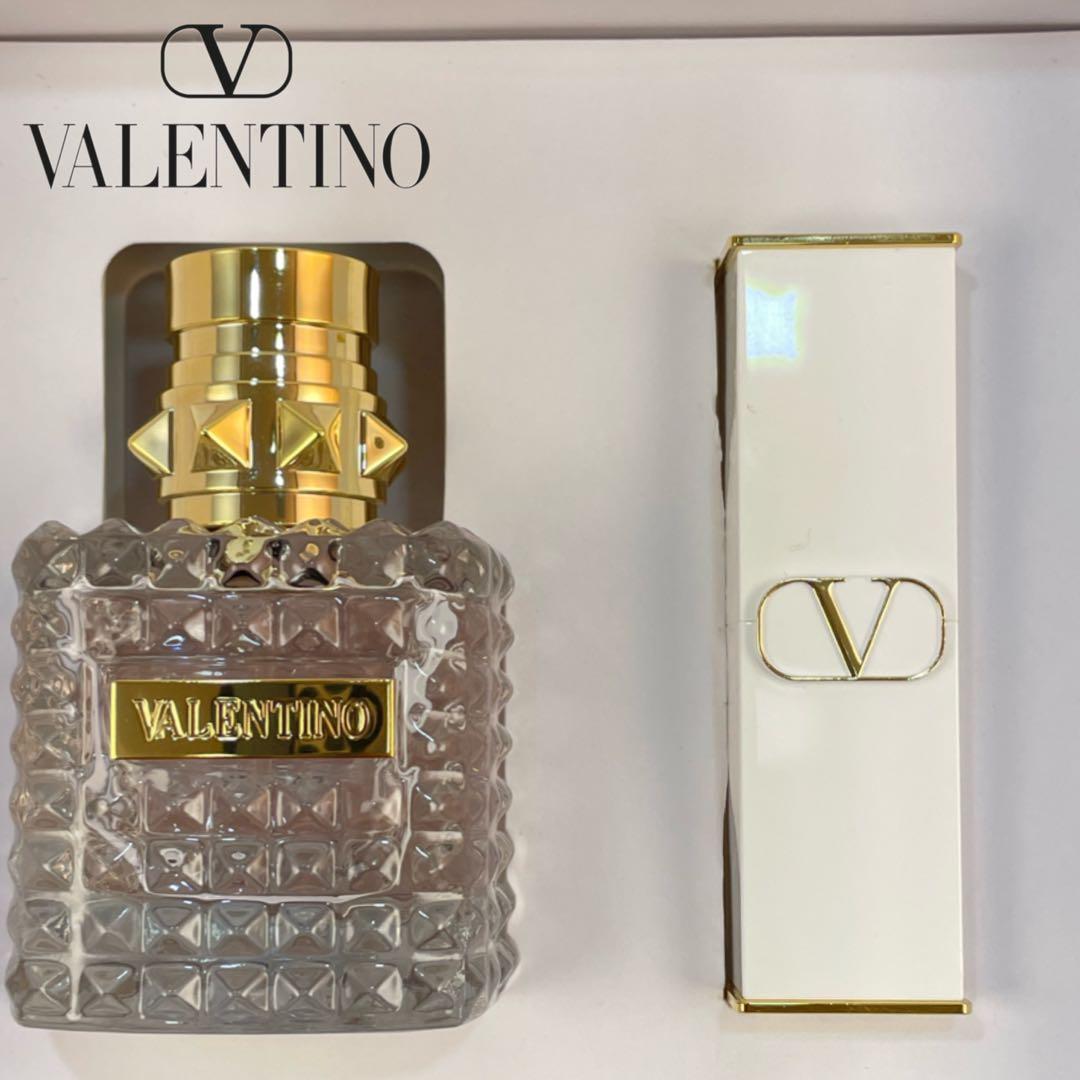 ⭐️限定品⭐️未使用⭐️ヴァレンティノドンナ&ロッソ77Aセットオードパルファンリップ