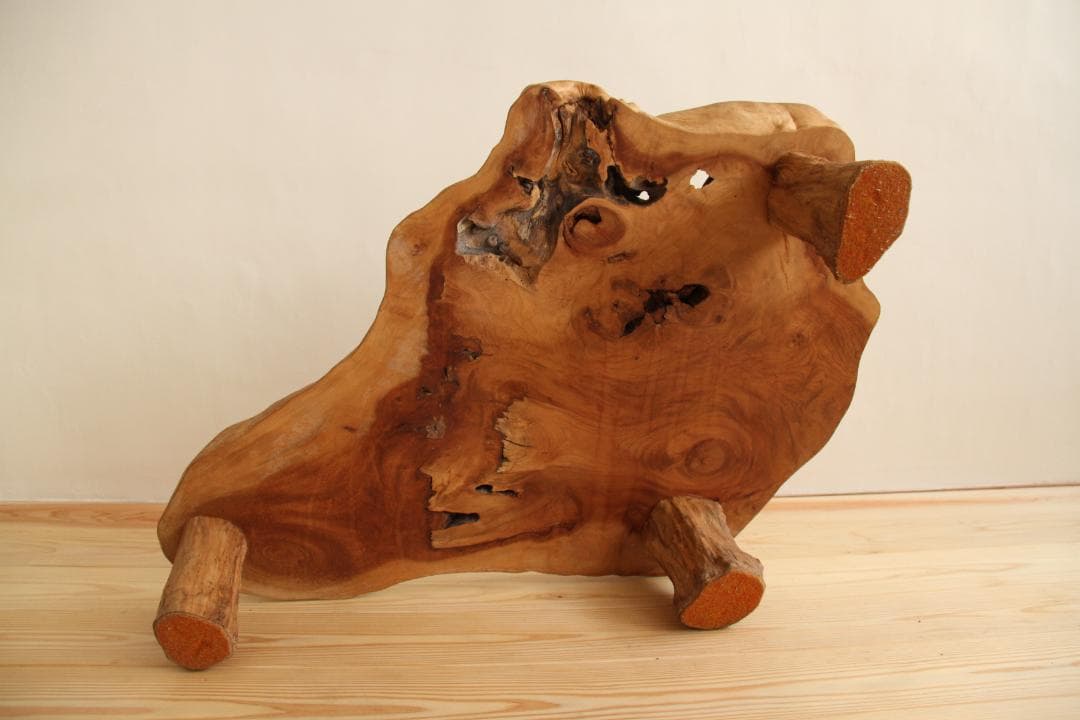 一枚板　ローテーブル