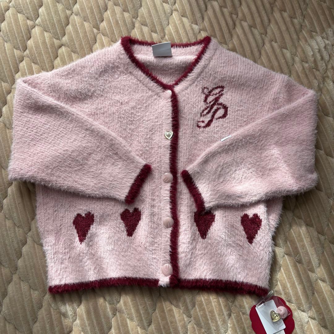 Gelato Pique カーディガン ピンク