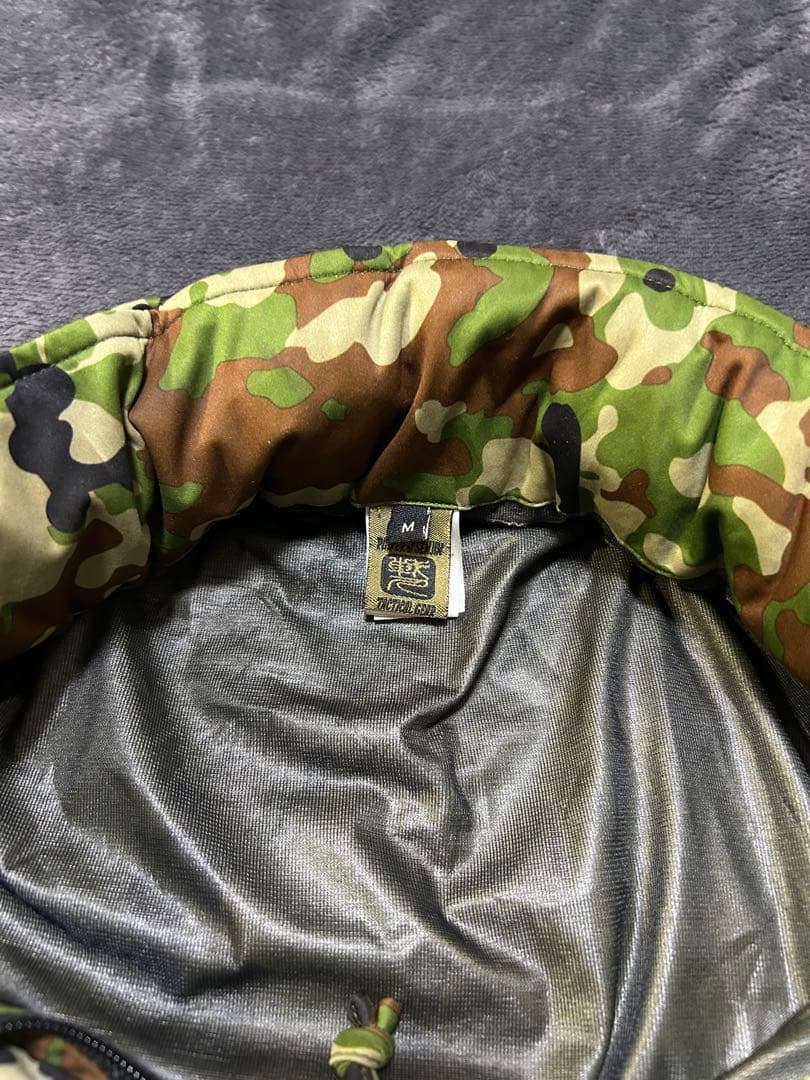 戦人senjin雨衣　レインウェア　サバゲー　自衛隊　戦闘服　迷彩　Mサイズ