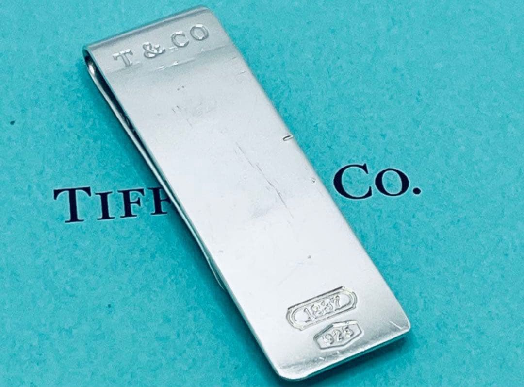 h646 オールド　ティファニー　1837 マネークリップ　シルバー　925