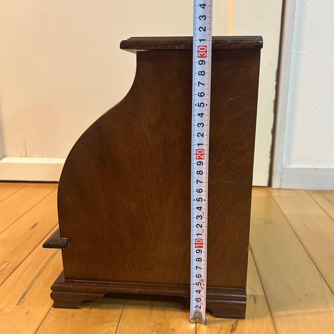 ☆アンティーク☆　木製　ジュエリーボックス　小物入れ　蛇腹