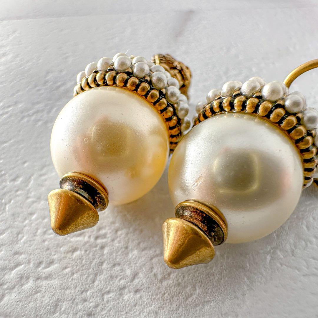 美品　GUCCI　タイガーヘッド　ゴールド　イヤリング　イヤークリップ　グッチ