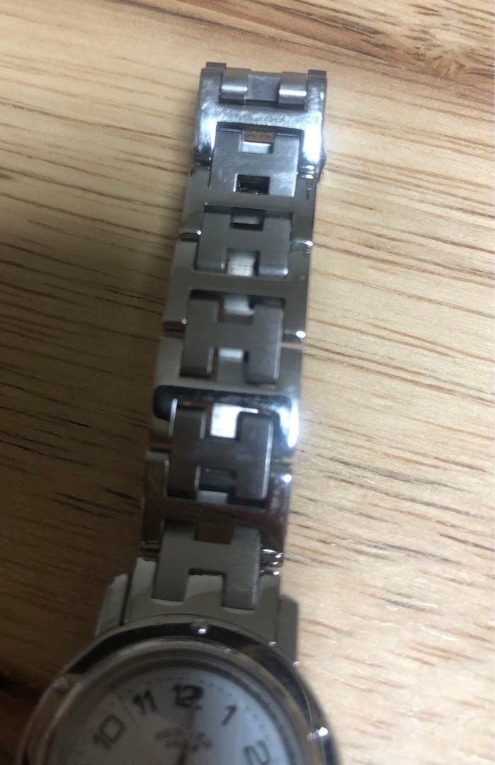 専用ページ　エルメス クリッパー CL4.210 クオーツ ホワイト レディース