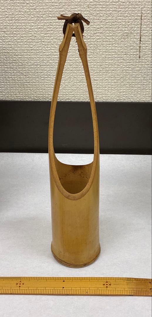 竹器 掛花入