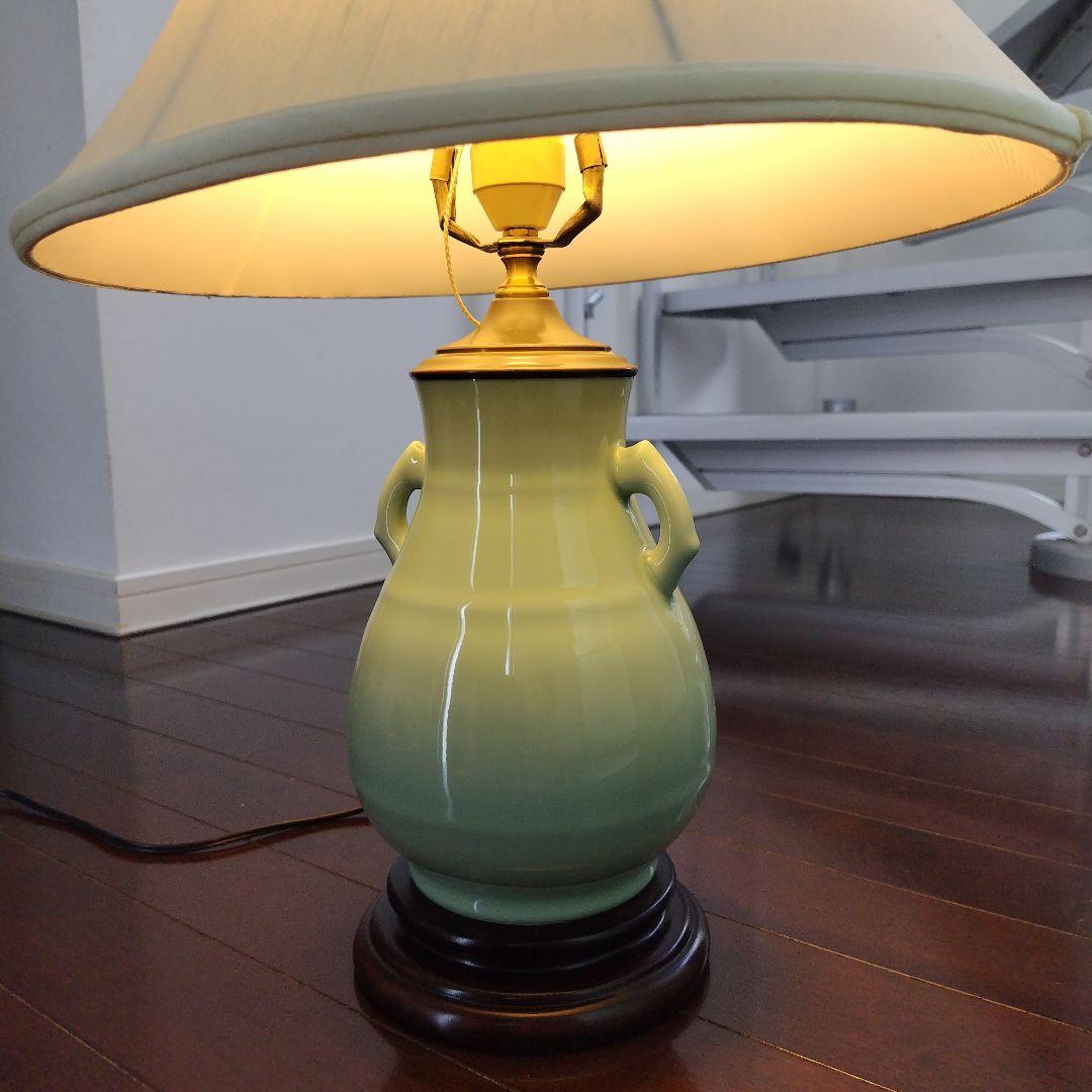 美品です！アンティーク 骨董WILDWOOD ミルクグリーン ルームランプ大型