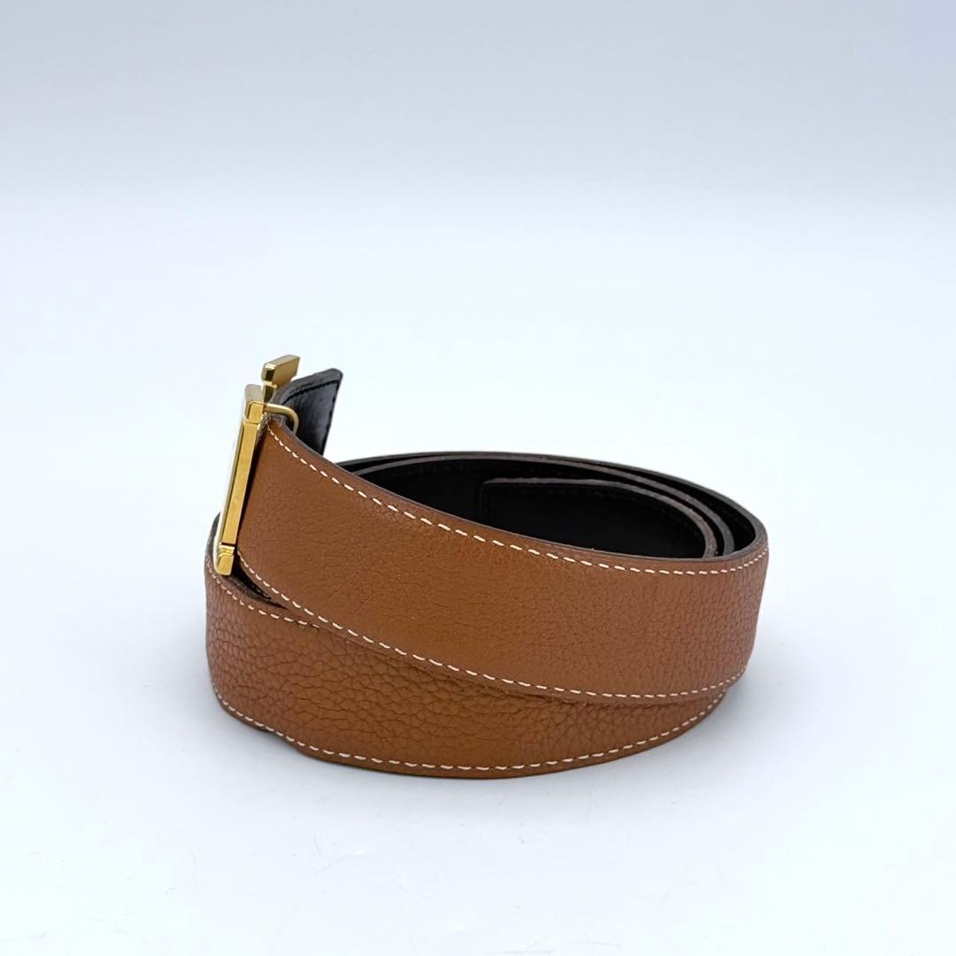 エルメス　コンスタンス　ゴールド　Hバックル　レザー　リバーシブル　付属品