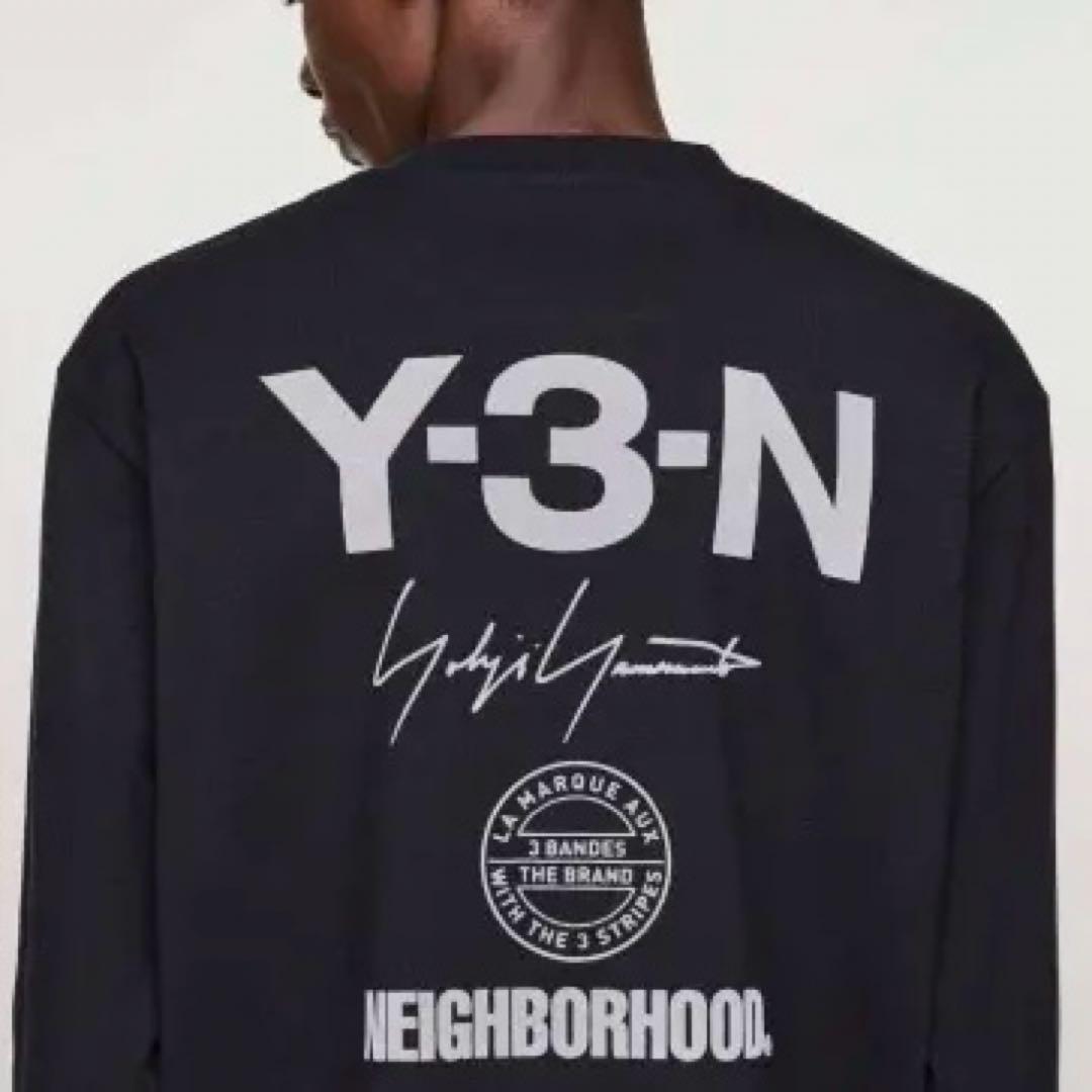 トップス Y-3 NBHD LOGO LS TEE