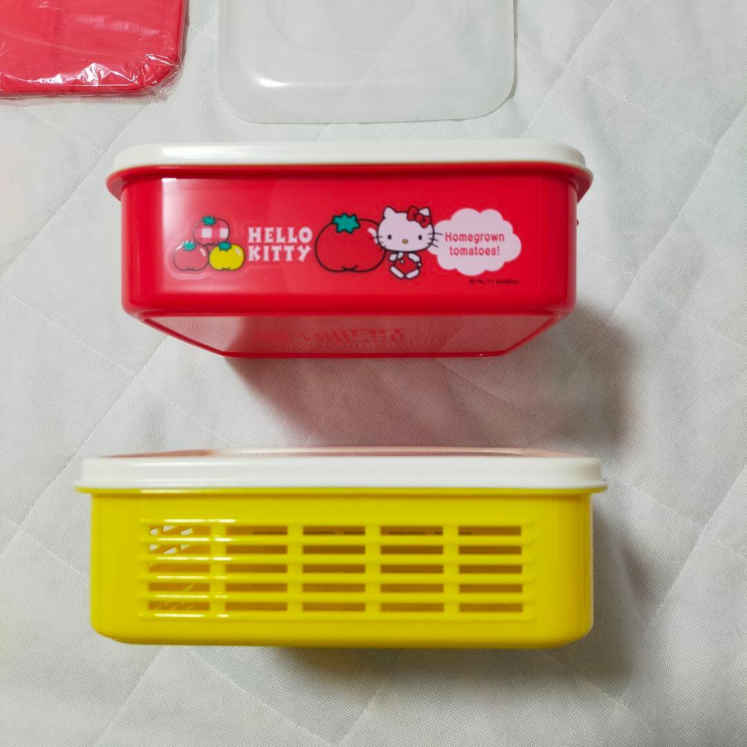 HELLO KITTY 2011年製　ランチボックス　レトロ弁当箱　ピクニック