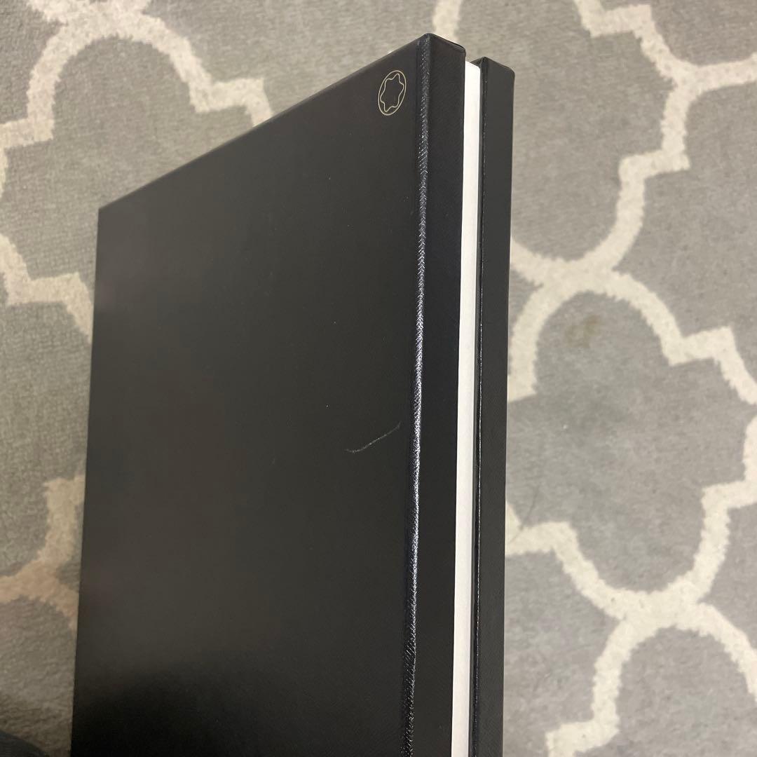 モンブラン黒 スプリングファイル 内ポケット付き