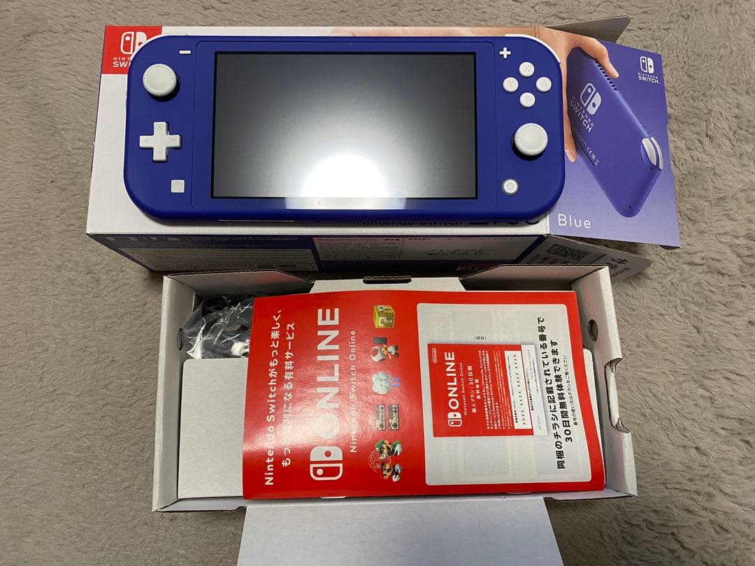Nintendo Switch Lite Blue 本体