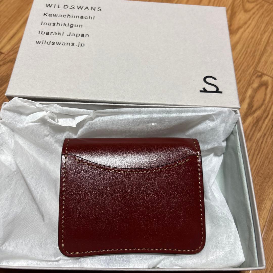 ワイルドスワンズ パームv2 財布 サドルアップレザー バーガンディ 新品 限定