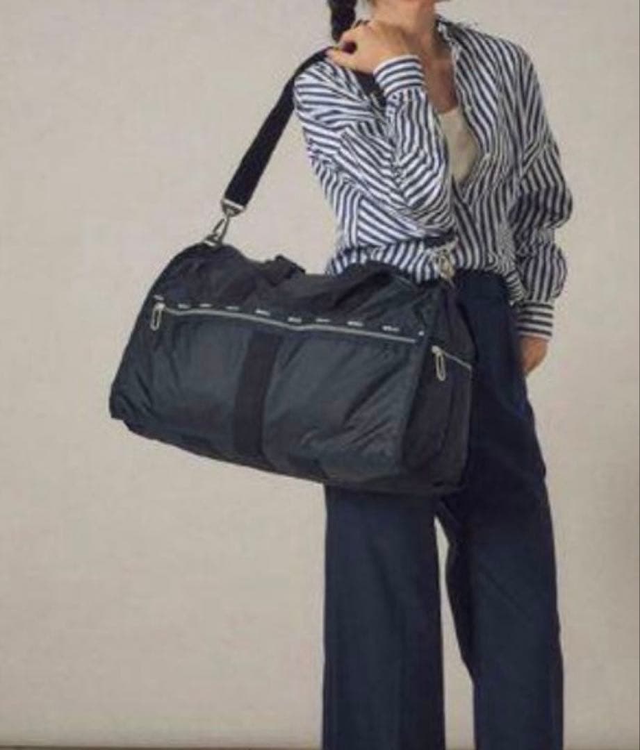 【極美品】 LeSportsac ボストン CR LARGE WEEKEND