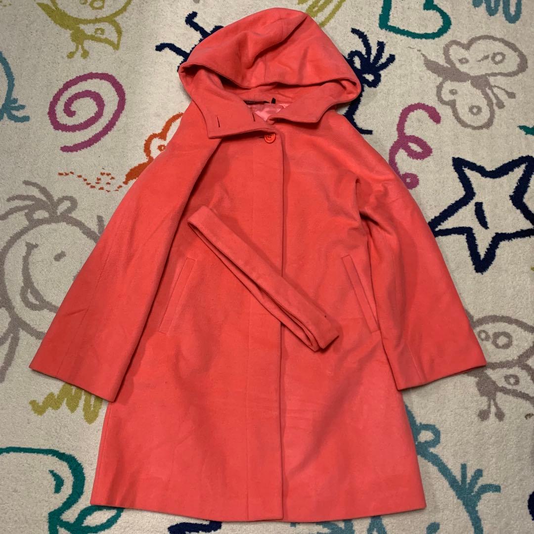 ＊happyhlv さま＊専用　marimekko ロングコート　サーモンピンク