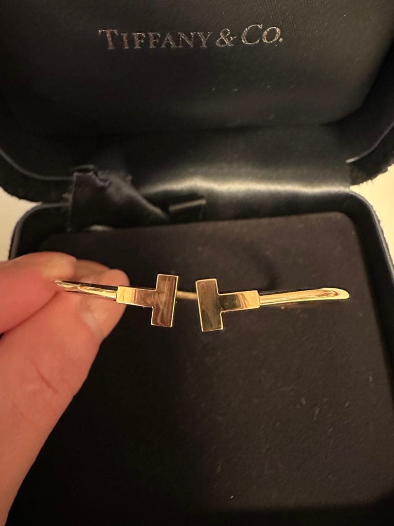 Tiffany & Co. ティファニーTナロー ワイヤー ブレスレット
