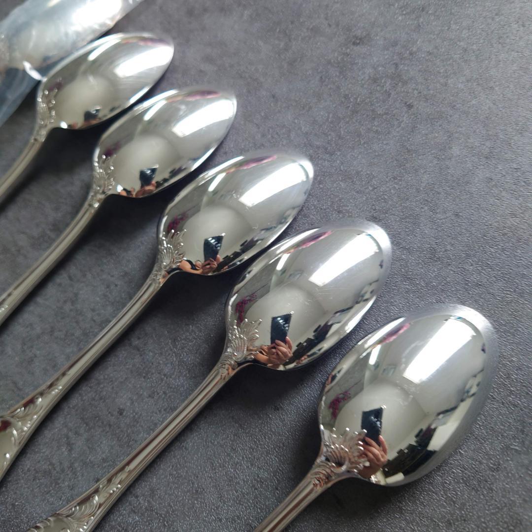 希少 美品 クリストフル マルリー ティースプーン 未開封含む 6点