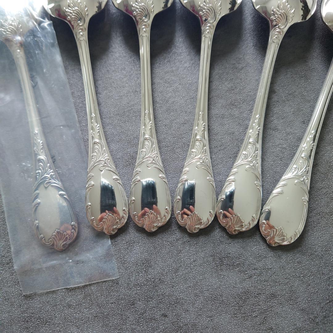 希少 美品 クリストフル マルリー ティースプーン 未開封含む 6点