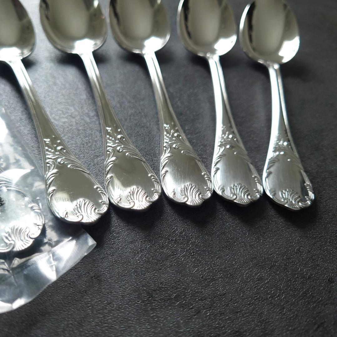 希少 美品 クリストフル マルリー ティースプーン 未開封含む 6点