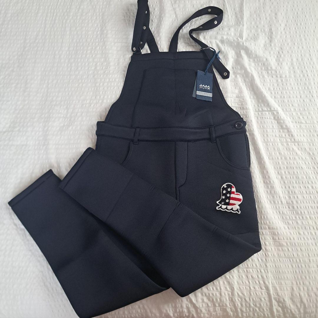 新品muta marine golf ムータマリンゴルフ ボンディングサロペット