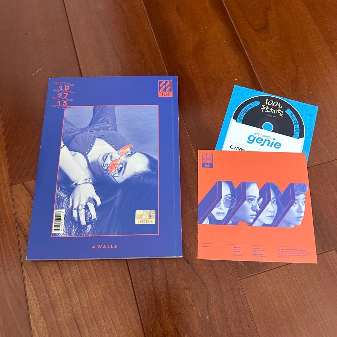 【美品】ｆ（X）４ＷＡＬＬＳ　クリスタルver　韓国輸入盤　ＣＤ