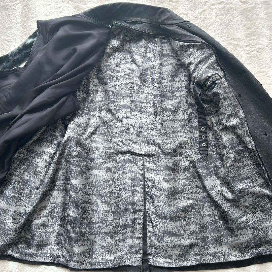 【希少】GAULTIER HOMME OBJET トレンチコート ライナー 48