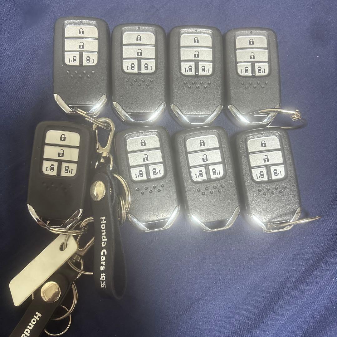 Honda 純正スマートキー　4ボタン キーレスエントリー8本セット