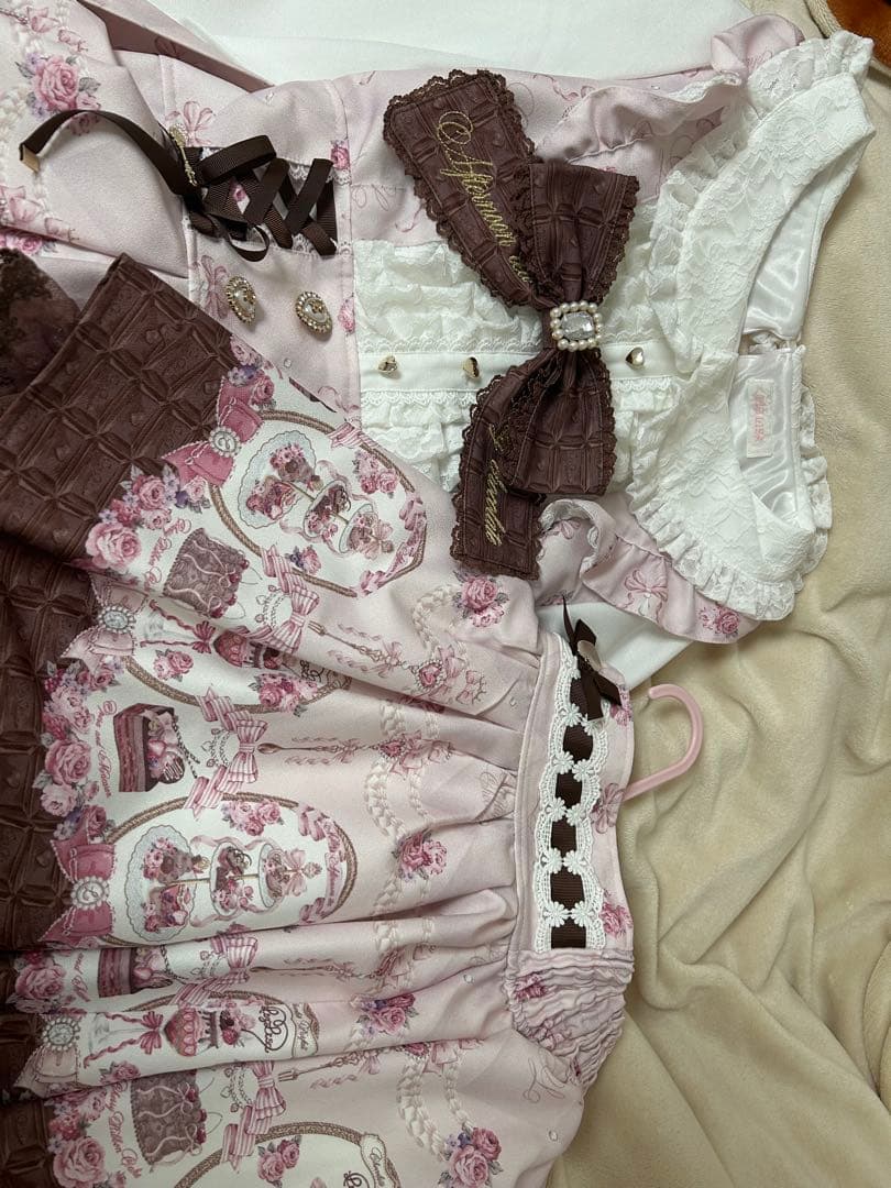 Melty Chocolateセットアップ LIZ LISA ピンク