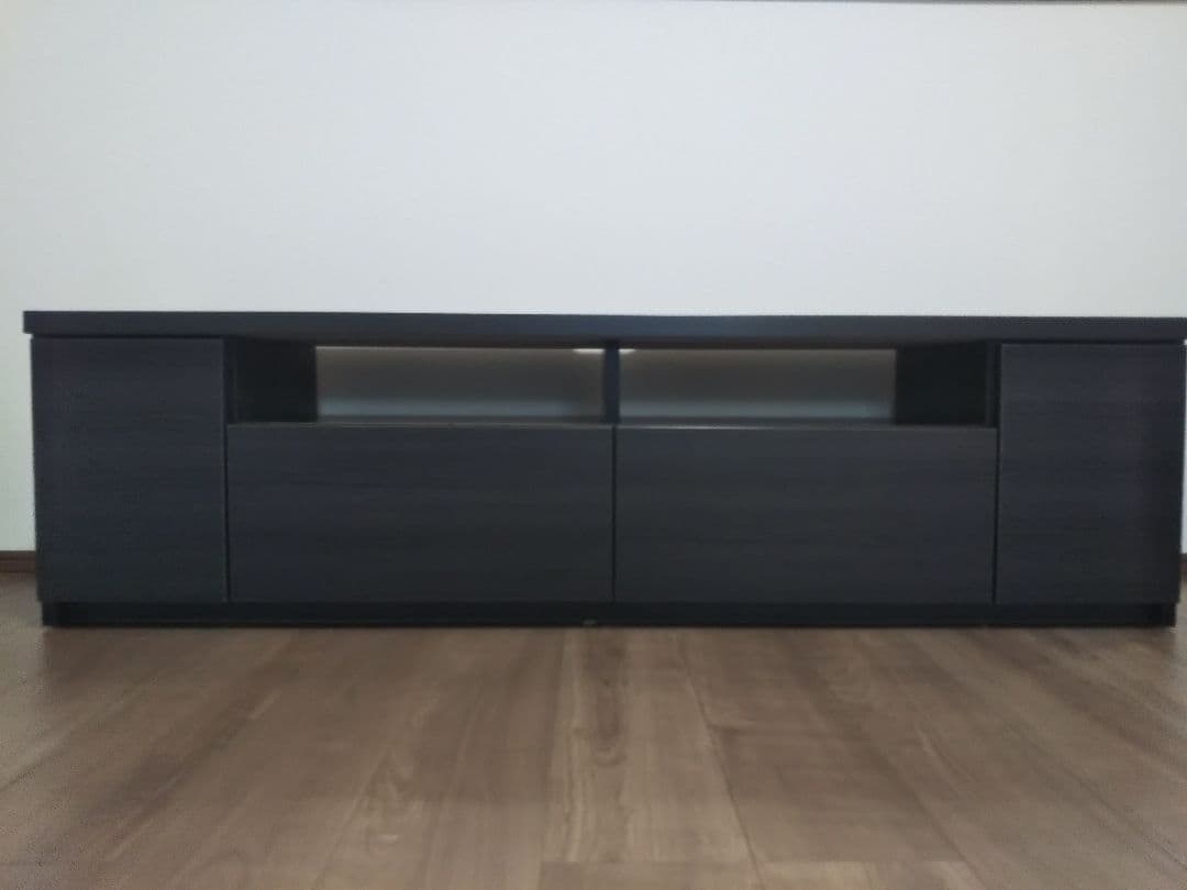 大川家具製のテレビボード ❗️  色はブラックウッド