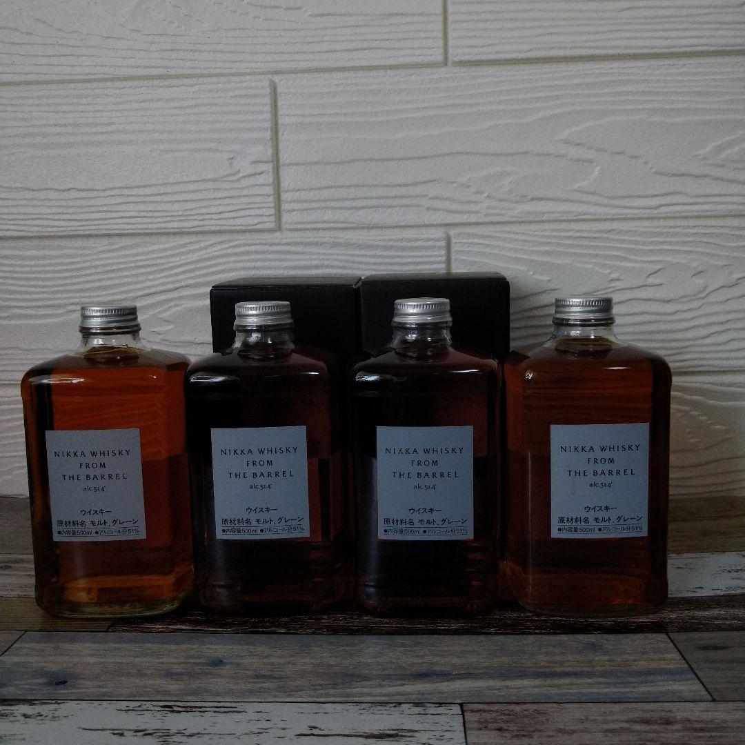 ニッカ ウイスキー 竹鶴 余市 フロムザバレル ブレンドオブザニッカ