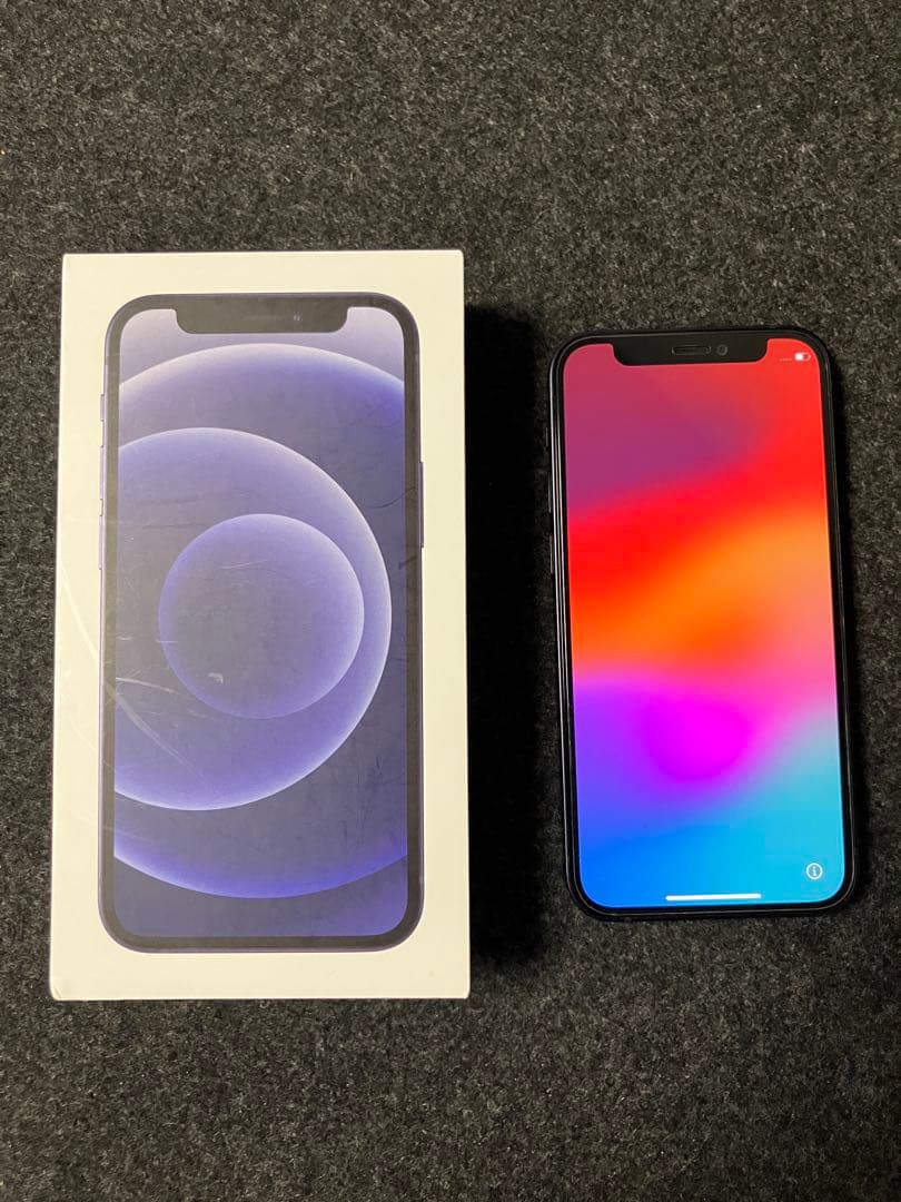 訳あり　iPhone 12mini 64GB SIMフリー バッテリー82%