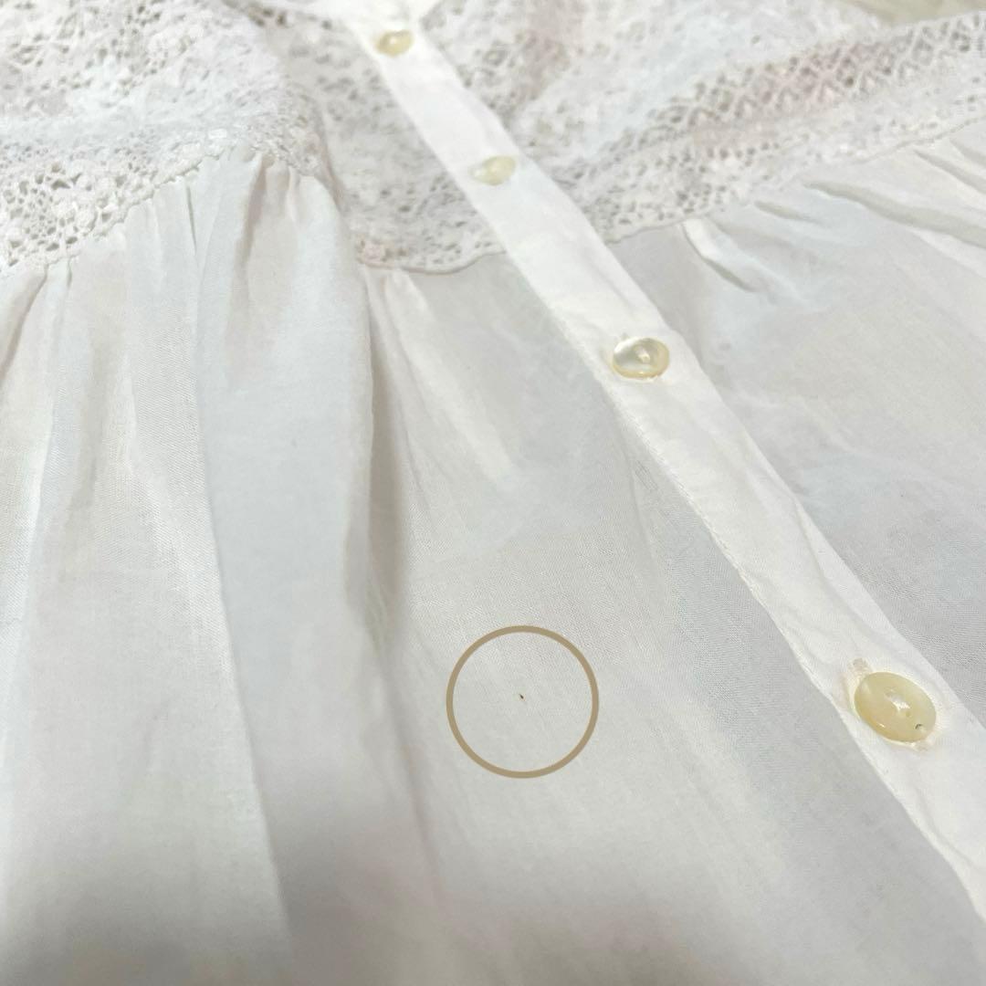 月末セール‼︎【24SS】BEARDSLEY リバーレース２WAYブラウス