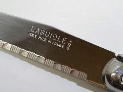 新品ライヨール ラギオール カトラリー24ピース 木箱入り（6色ミックスカラー)