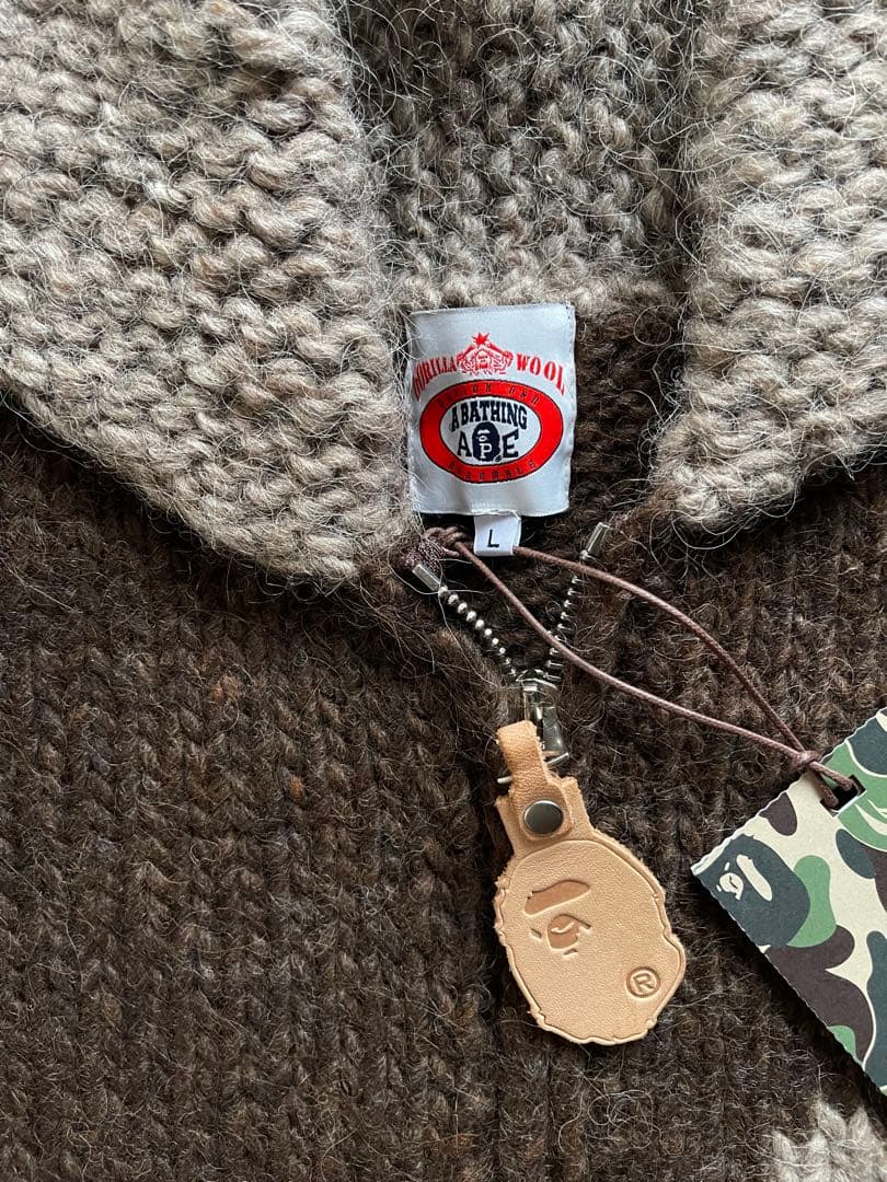 エイプ　ニットカーディガン mamiruton