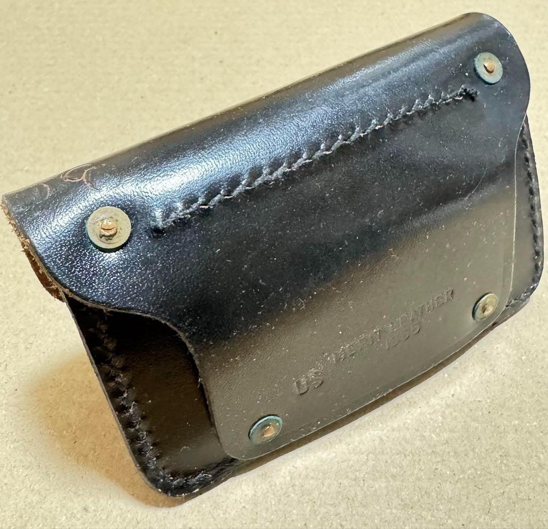 米軍 実物 ファーストエイド レザーポーチ 1955年