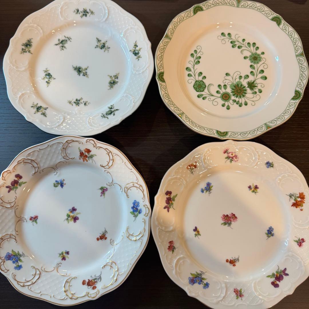 リンドナー　20cm 皿　4枚セット