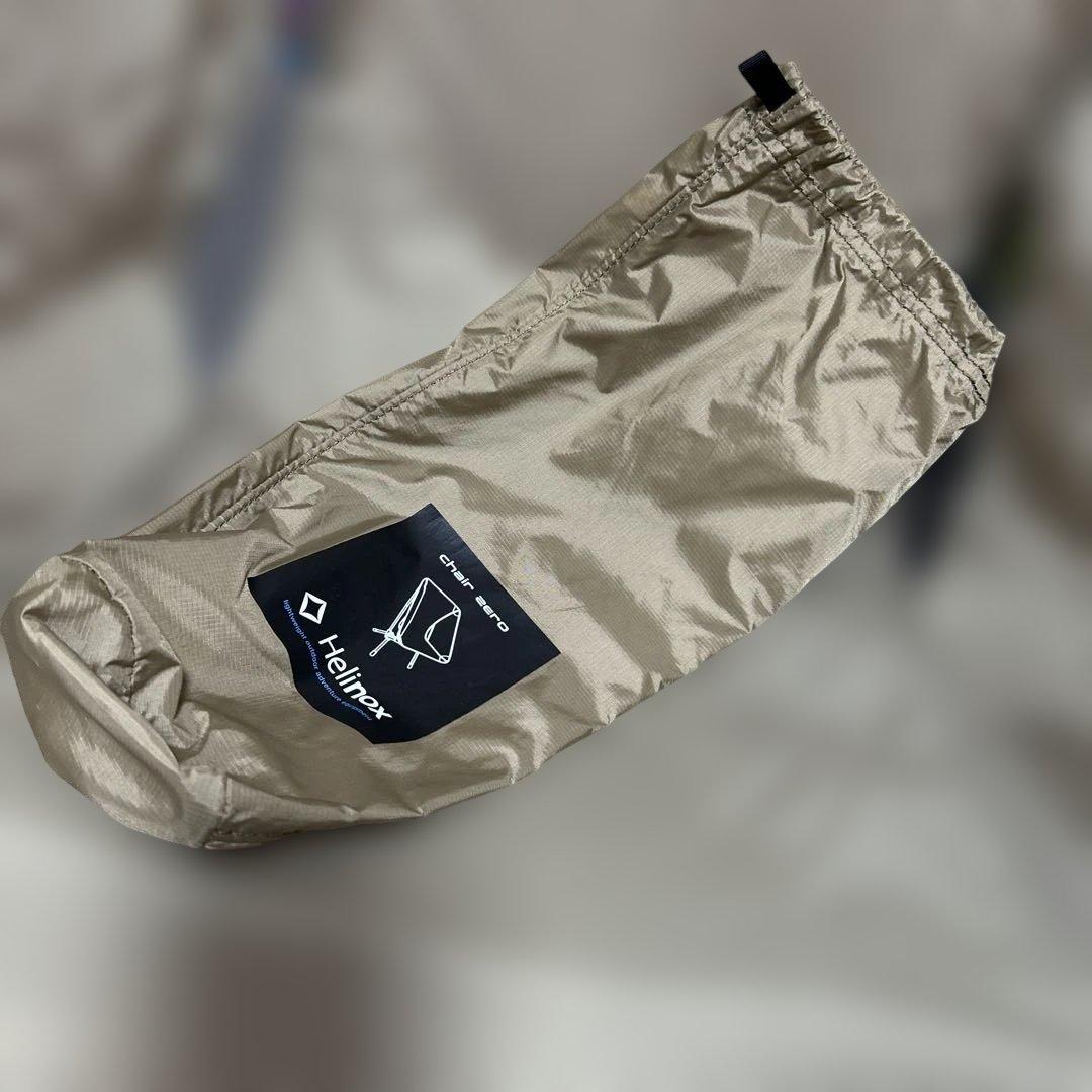 Helinox ヘリノックス　chair zero チェア ゼロ　色サンド