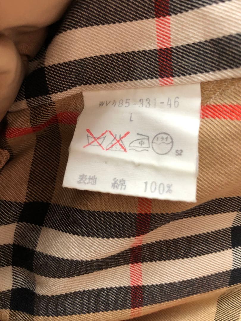 76 Burberry バーバリー　ライナー付き　トレンチコート 着丈89cm
