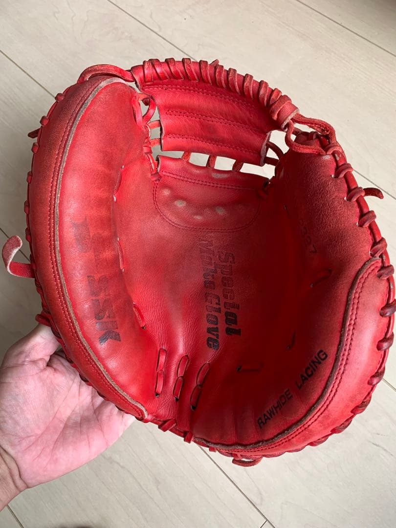 ★★週末セール★★ SSK キャッチャーミット 軟式 少年 大人 中古美品★★