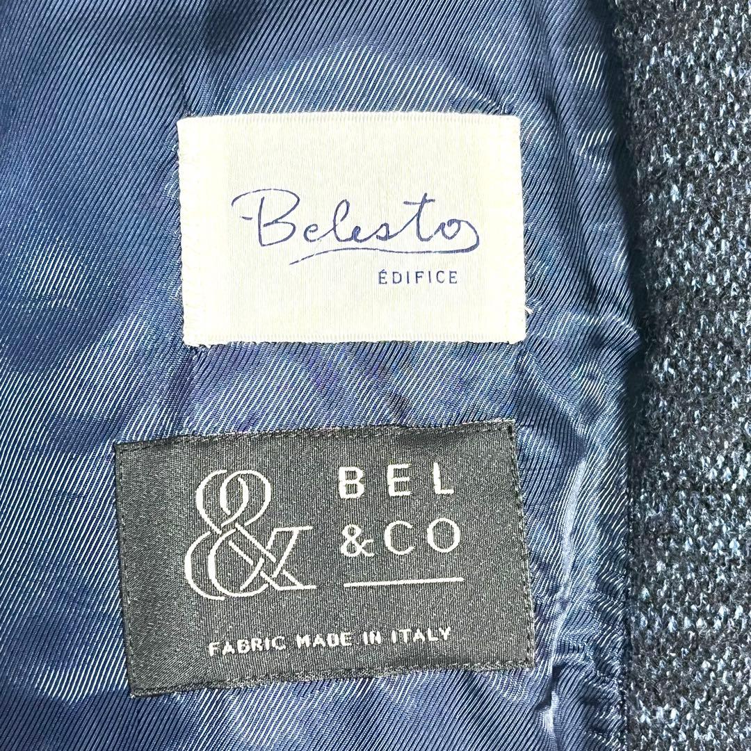 ✨新品未使用✨エディフィス BEL&CO ウールコート 44サイズ ベルテッド