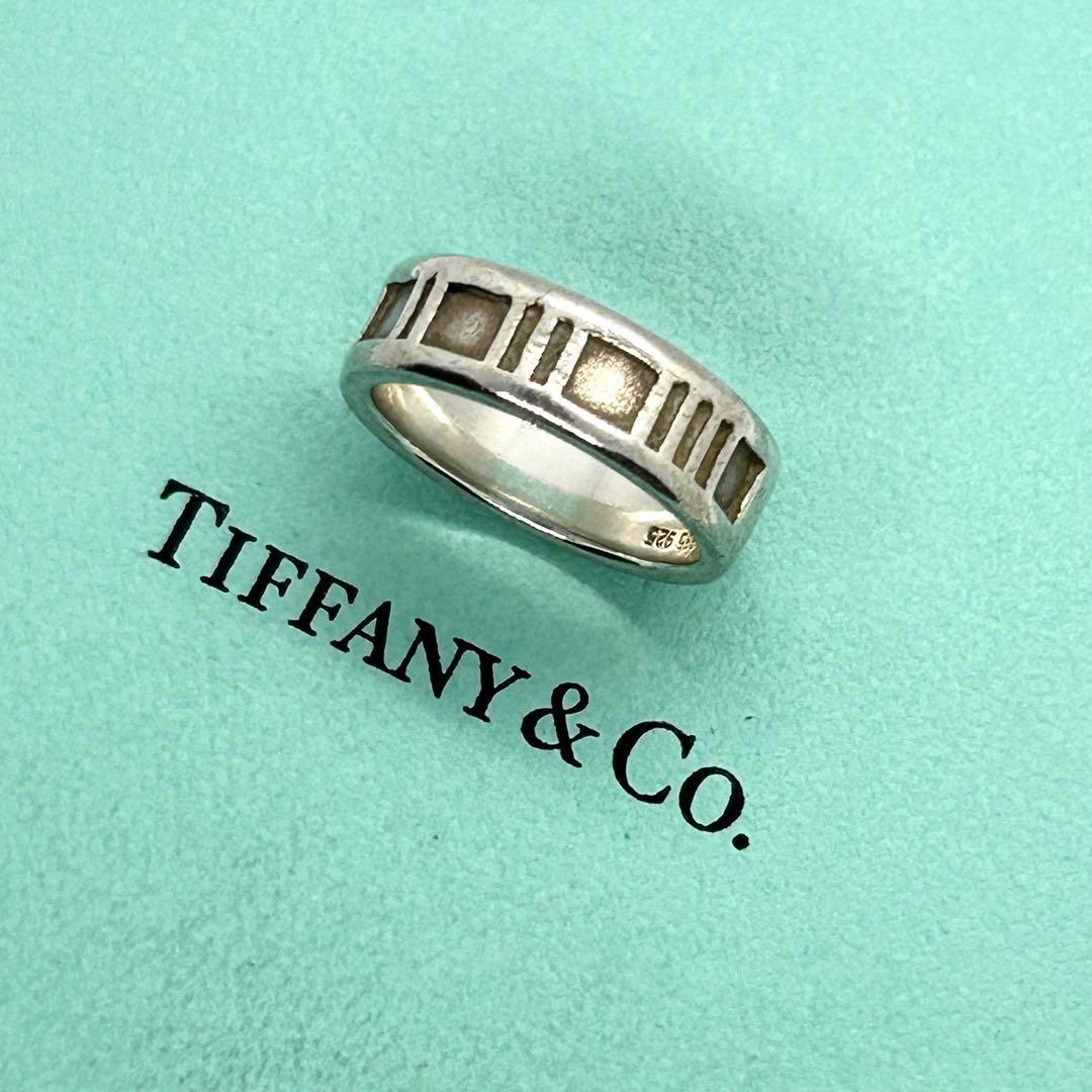 TIFFANY ティファニー アトラス リング SV925 13号 上品 定番