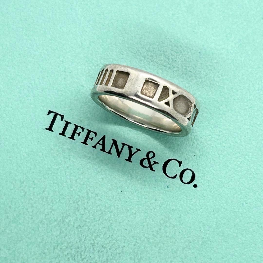 TIFFANY ティファニー アトラス リング SV925 13号 上品 定番