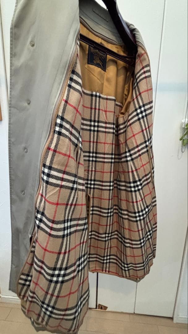 Burberry バーバリーステンカラーコート ライナー付 日本製